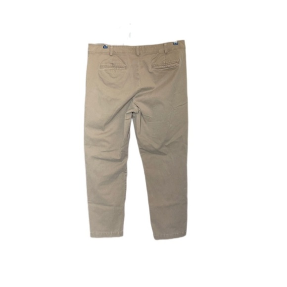 Talbots Signature Beige Khaki Straight Leg Mid Rise Pants Women’s 14 - Picture 4 of 11